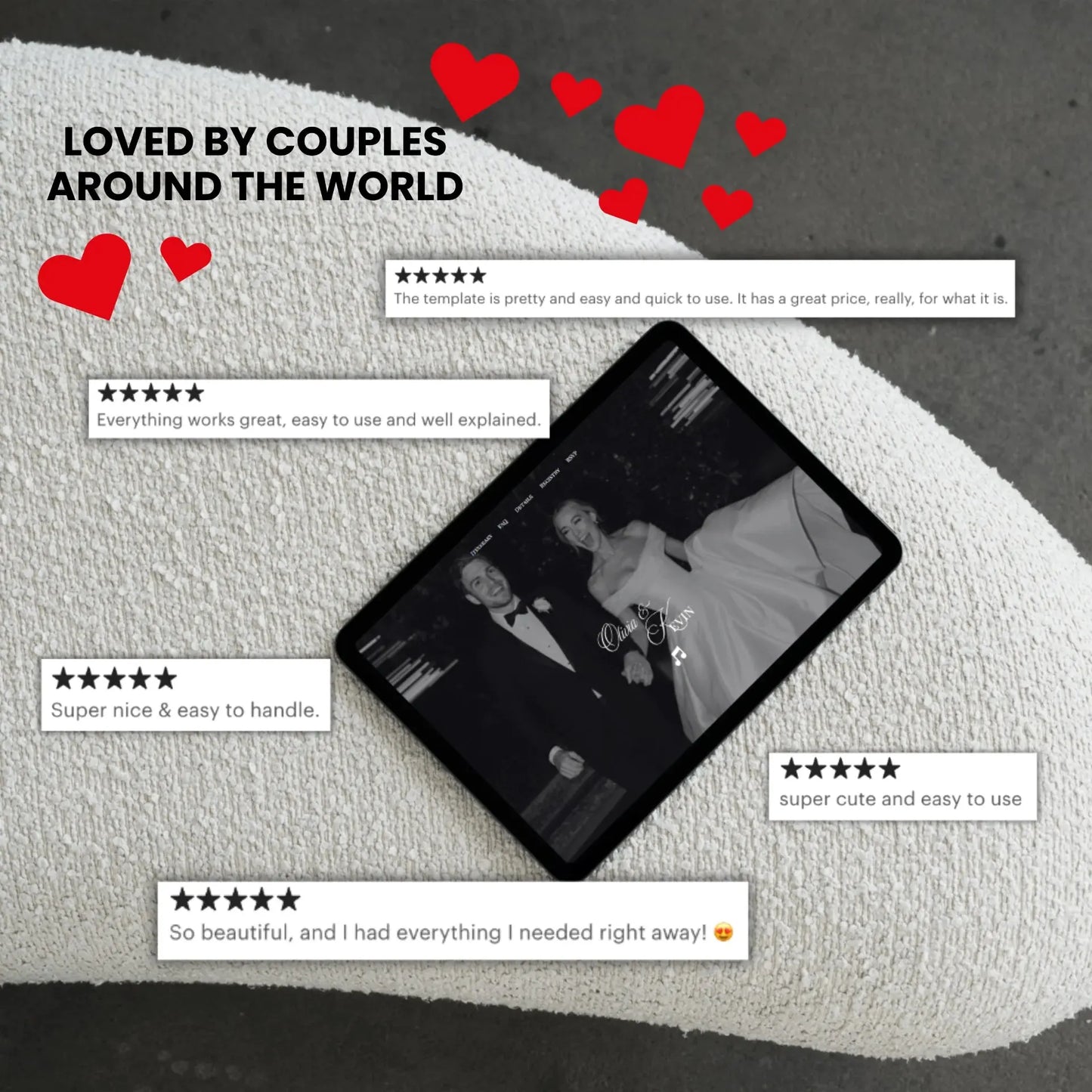Black and White Wedding Invitation Website with music - RSVP Save the Date Website Wedding Moments  Wedding Moments