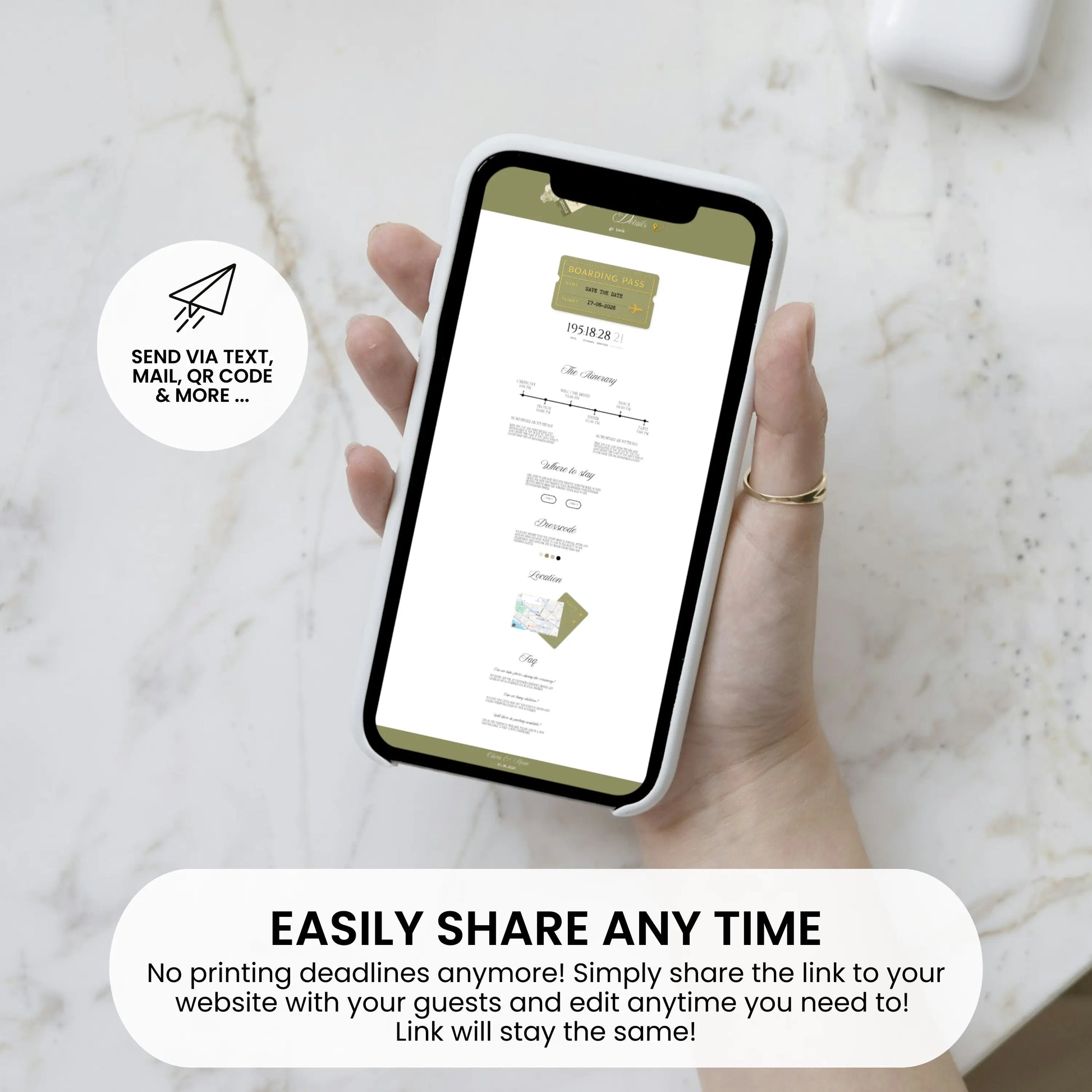 So funktioniert die Canva Hochzeitswebsite – Download, Bearbeitung, RSVP und Veröffentlichung