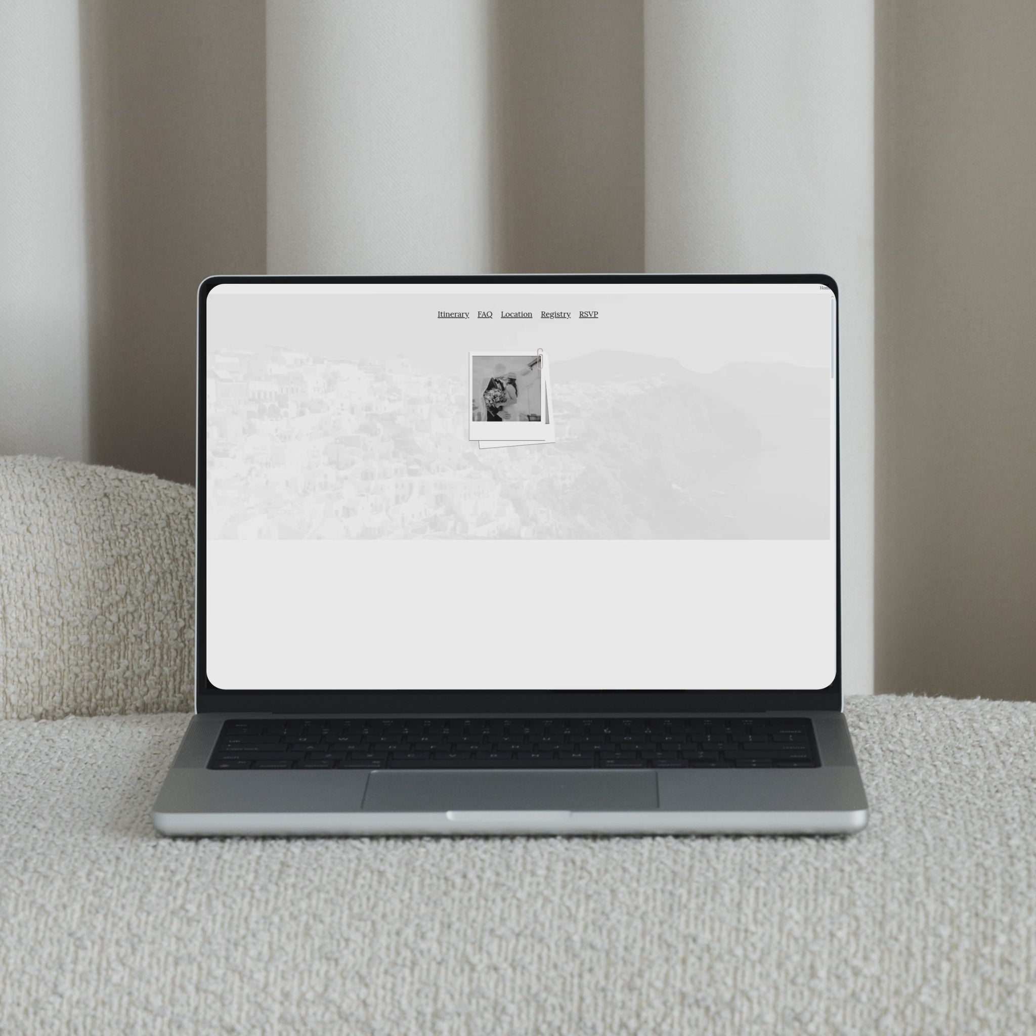 Wedding Website Example Video