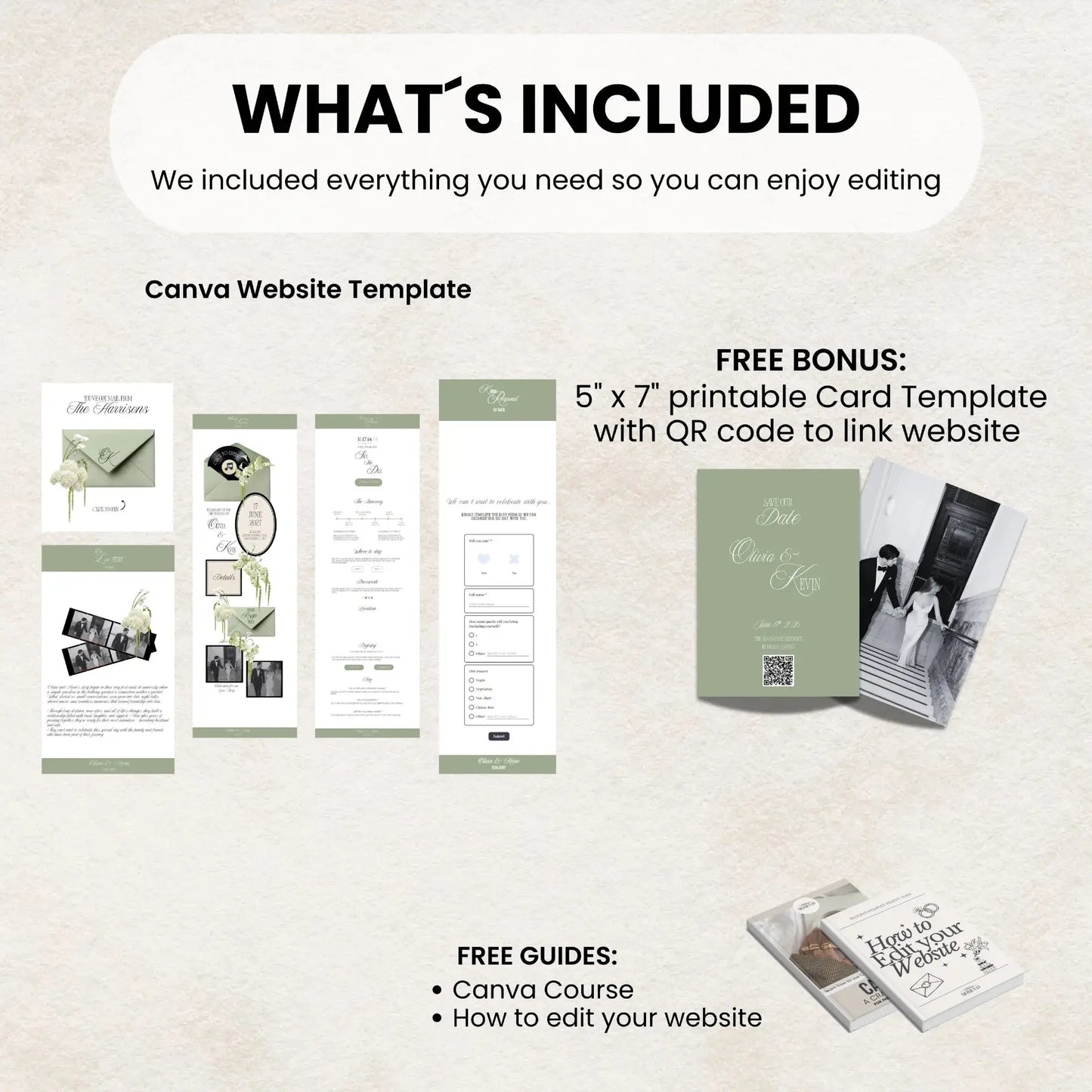 Mint green Wedding Invitation Website with music - RSVP Save the Date Website Wedding Moments  Wedding Moments